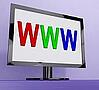 www-on-monitor-shows-internet-web-or-net-100207664